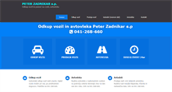 Desktop Screenshot of odkupvozil-avtovleka.eu